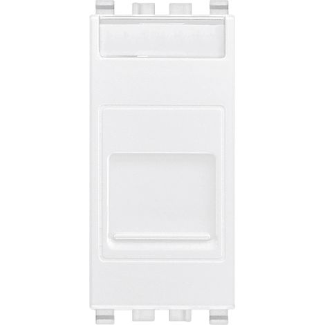VIMAR - 20337.C.B Adattatore portello RJ45 Keystone bianco