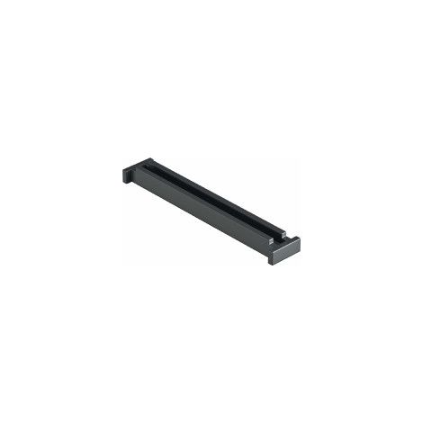 OBO Bettermann Montagebrücke für UT34 45x8x4 Polyamid graphitschwarz RAL 9011, 10 Stück, 7408794 (1/2)