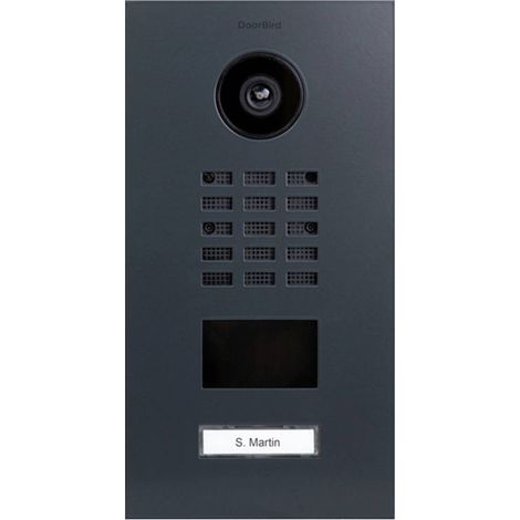 Interfono DoorBird d2101v vídeo HD RFID acero inoxidable (1/3)