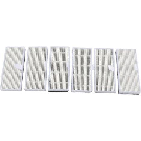 Kit de 6 éléments filtrants pour balayeuse Lydsto R1 - remplacement - AquaForge (1/4)