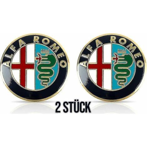 Emblèmes de voiture 74 mm pour Alfa Romeo