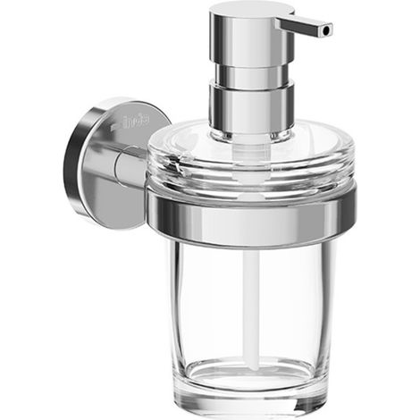 Inda - Wandseifenspender Gealuna Chrom glänzend/transparent 250 ml