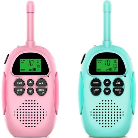 Interphone pour enfants, rechargeable, jouets pour garçons et filles, aventure en plein air Camping randonnée