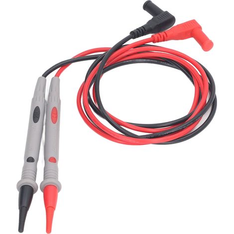 Kit de 2 cordons de test pour multimètre avec fiches bananes, sondes universelles pour testeur numérique, accessoires électroniques 1000 V 20 A (1/5)