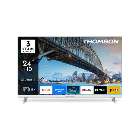 Televisor Thomson 24HG2S15CW de 61 cm (24") HD Smart TV Wifi Blanco