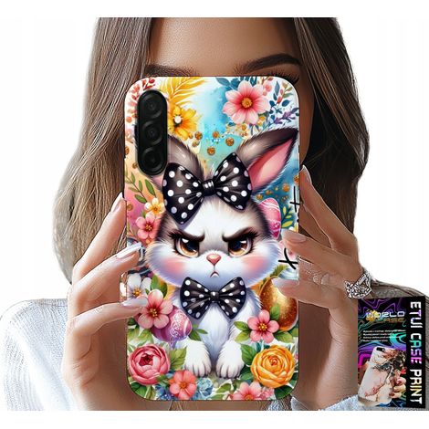 Custodia per Samsung Galaxy A36 5G - Coniglietto pasquale, lepre, uova + vetro (1/5)