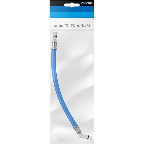 Flexibler Schlauchverbinder 25 Cm Blau 45 Winkel