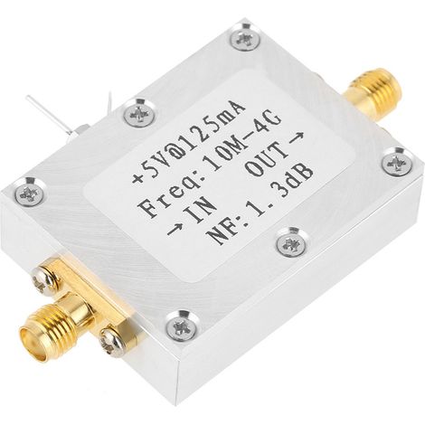 1 Stück Breitband-0,01–4 GHz 21 dB LNA rauscharmes Verstärkermodulplatine (1/5)