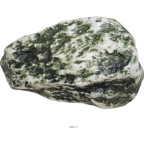 Pierre artificielle verte moyenne en Plastique soufflé L 190X100 mm