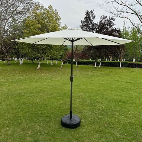 Reemplazo de tela para sombrilla de exterior, tela de repuesto para toldo de sombrilla de patio, Diamètre 3,0m8 baleines sans porte-parapluie