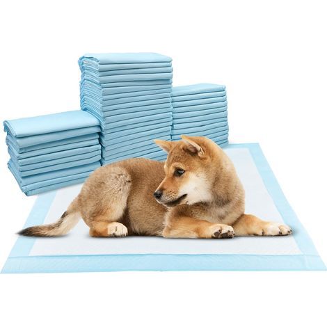 50 Pièces Alese Jetable, 45 × 60 cm Tapis Absorbant Chien, Alèse Pipi Propreté Educateur Chien Animaux, Aleze Impermeable, Pee Pad Apprentissage la Propreté Anti-Fuite Résistante (1/5)