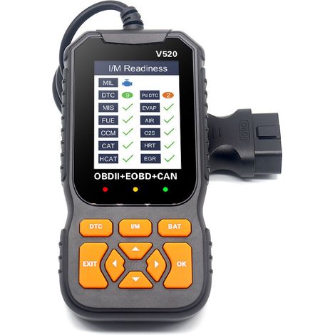 V520 : scanner automobile, appareil de diagnostic automobile, décodeur de pannes, appareil de diagnostic des pannes moteur (1/5)