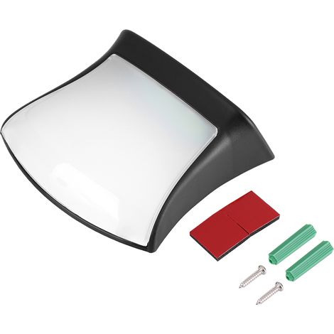 Lampe Solaire Murale Led - 3 Leds Blanc Froid - Éclairage Extérieur Ip55 - Pour Jardin Et Allée - Lot De 1 (1/5)