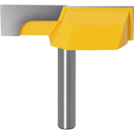 Tige de 8 mm pour nettoyage du sol - Diamètre de coupe : 57 mm Pour défonceuse, raboteuse, fraise à décaper, fraise à plat, fraise à bois, fraise de surface, outil de rabotage (1/5)