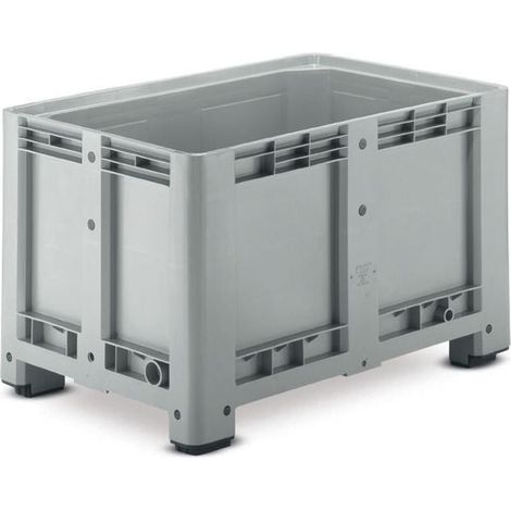 PROVOST - Caisse palette plastique 4 pieds - 120 x 100 x 76 cm - 610 L