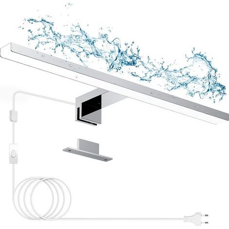 LED-Spiegelleuchte, 40 cm, Neutralweiß 4000 K, IP44 wasserdicht, Badezimmer (1/5)