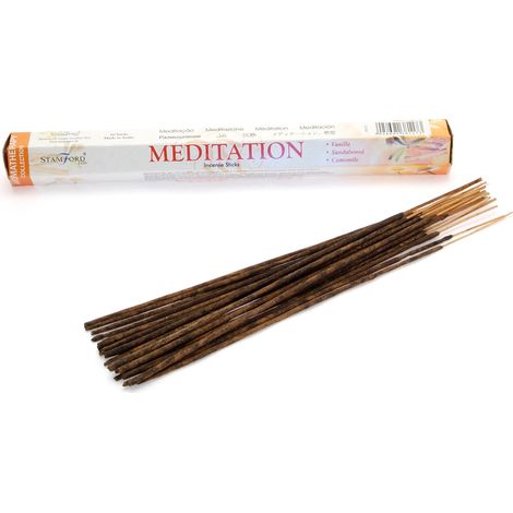 Bâtons d'encens de qualité supérieure pour la méditation- Vendu par 1 (1/2)