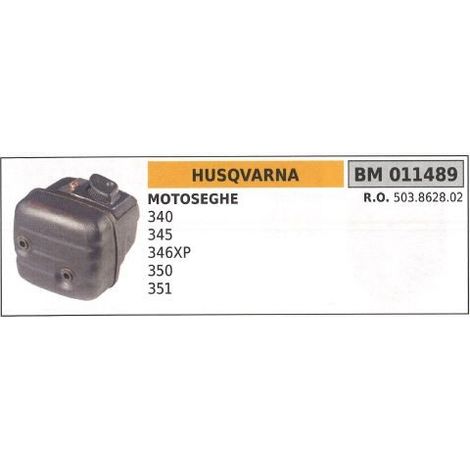 Marmitta HUSQVARNA motosega 340 345 346XP 350 351 011489