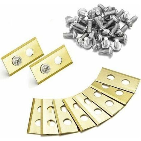 Packung mit 45 1-mm-Titan-Ersatzmessern für Worx Landroid Mähroboter – inklusive Dacromet-Schrauben – präziser und langlebiger Schnitt (1/5)
