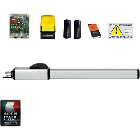 Kit Ph1 240 Dfm Cancello Battente Idraulico 1 Anta Si Adatta A Faac 402 Cbc Sbs