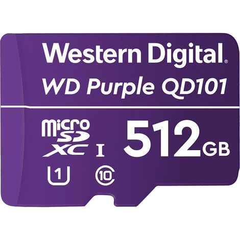 WD Purple 512 GB MICRO SD WDD512G1P0C