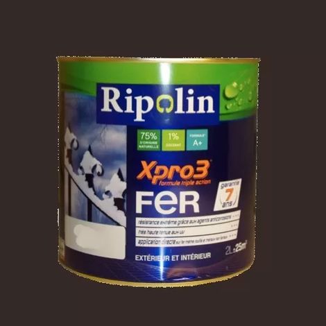 RIPOLIN Xpro3 Fer Brun Normand 2 L (1/2)