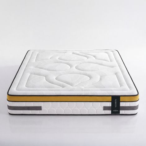 Matelas Aubertin 160x200 cm - Ressorts + mémoire - Ép. 24 cm (1/5)
