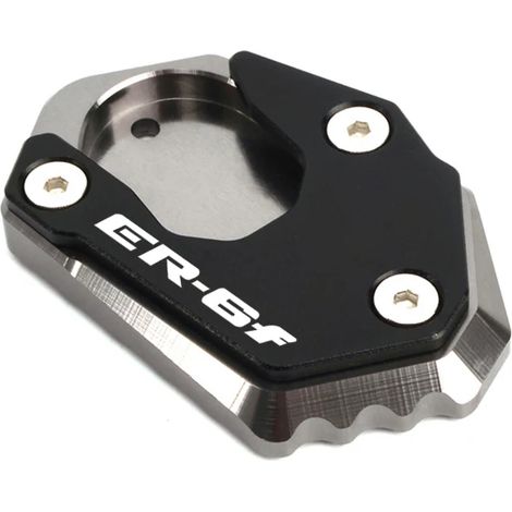 (Titane) Compatible avec KAWASAKI ER-6F ER6F ER 6F 2006-2014 2010 Béquille latérale/pied d'extension Accessoires maxpower (1/4)