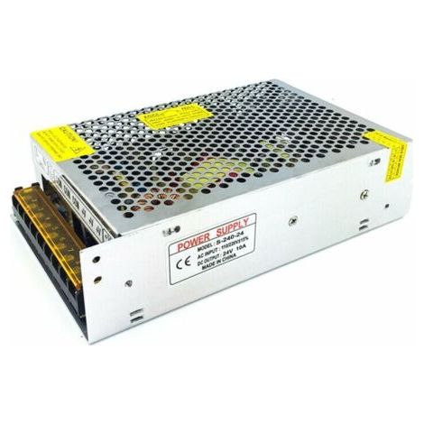Haute Puissance Transformateur Variateurs Adaptateurs Interrupteur alimentation Pilote AC 110V/220V DC 12V 10A 120W pour LED Bande (1/4)