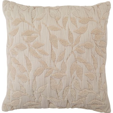 Kissen Jacquardmuster Lehto Baumwolle Leinen 50x50cm - Atmosphera créateur d'intérieur (1/5)