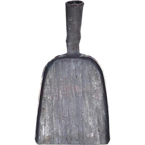Pelle à suie en acier, pelle à feu, pelle à charbon, pelle à sable, truelle pour cheminée.-25X14.5CM (1/4)
