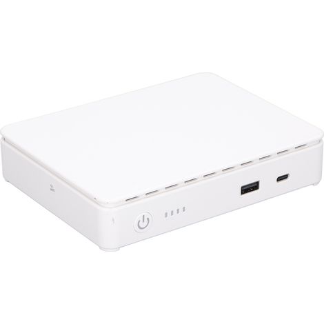 Onduleur externe 10400mAh sauvegarde batterie pour caméra routeur, alimentation secourue sortie 5V 9V 12V POE 15V 24V, prise UE 100‑240V (1/5)