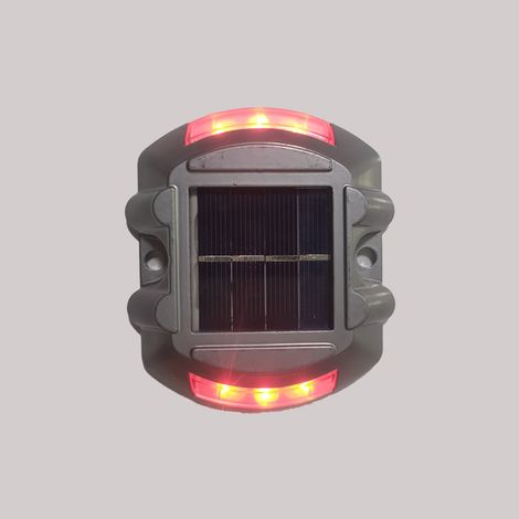 Lampes solaires pour terrasse, éclairage d'allée/de quai, LED sans fil, balises de signalisation extérieures étanches IP68