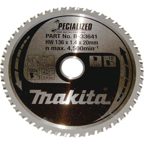 Makita Sägeblatt SPECIALIZED 136x20x50Z (1/5)