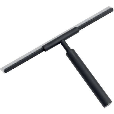 Sapho Gedy - Spatola per doccia Thor, nero opaco 564114 (1/2)