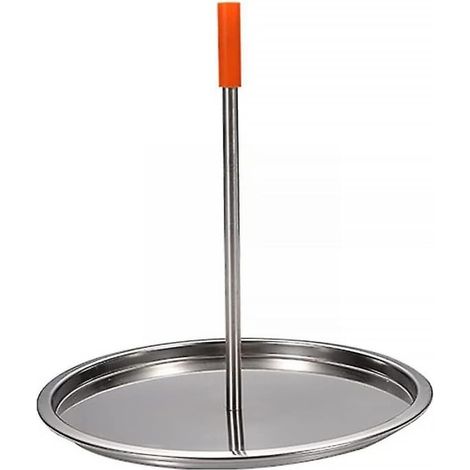 Support vertical pour poulet, broche à rôtir, gril à volaille en acier, barbecue rotatif, cuisson uniforme, accessoire de cuisson extérieur (1/2)