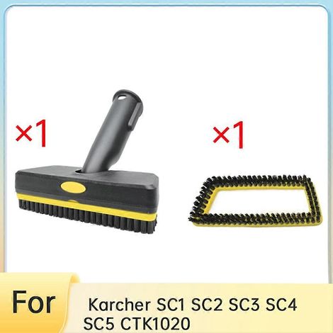 Brosse vapeur de rechange CTK1020 pour nettoyeur vapeur portatif Karcher SC1-5 : pièces pour une efficacité de nettoyage accrue (1/5)