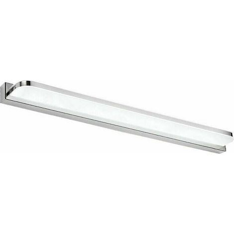 Lampe Miroir LED - 42 cm - 7 W - 6000 K - 600 lm - IP44 - Acrylique et Acier Inoxydable - Pour Salle de Bain Évier Placard - 1 Pièce (1/5)