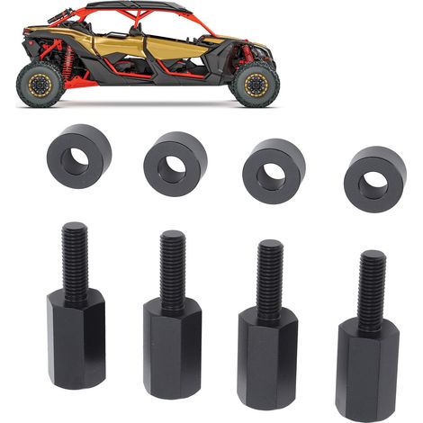 4-teiliges 5 cm (2 Zoll) UTV-Sitzhöherlegungsset für alle Baujahre des Can-Am Maverick X3 (1/5)