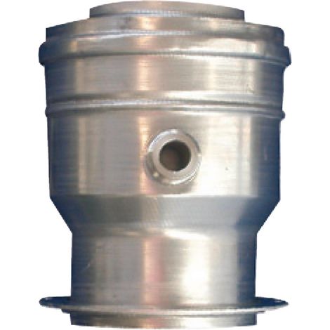 Raccordement ventouse verticale 80/125 - Largeur: 244 mm - Longueur: 146 mm- réf : 7716780200 - ELM LEBLANC