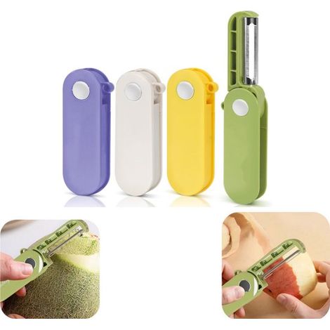 Éplucheur à pommes de terre coupe carottes (multicolore, 3,69,1 cm) (1/5)