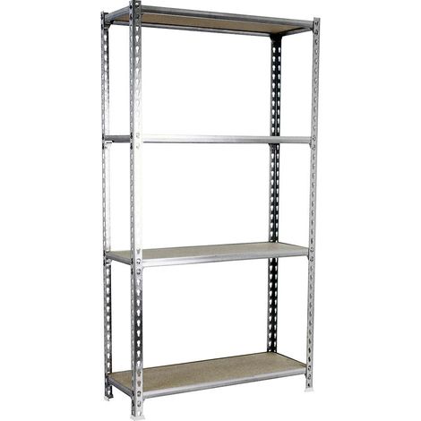 Simonrack Metallregal mit galvanischer Holzoberfläche