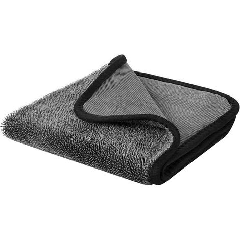 Serviette Sèche - 40 x 60 cm - Fibre Absorbante - Pour Salle De Bain Et Douche - Lot De 3 (1/5)