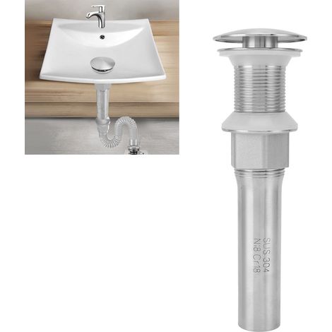 Abflusssieb für Waschbecken, Badezimmer-Abflusssieb, auslaufsicher, einfach zu montieren, leicht zu reinigen, einteilige Form für Aufsatzwaschbecken