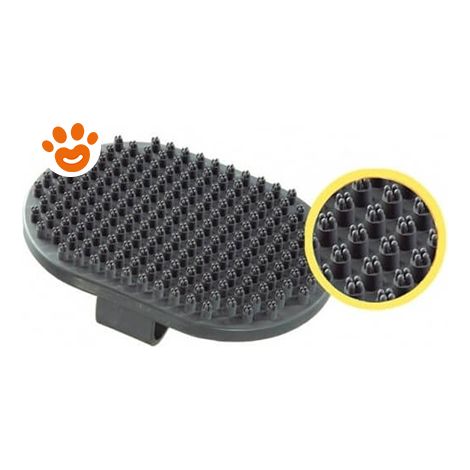 Camon Dog & Cat Spazzola In Gomma  - Camon Dog & Cat Spazzola In Gomma - Confezione da 1 pezzo (13 cm)