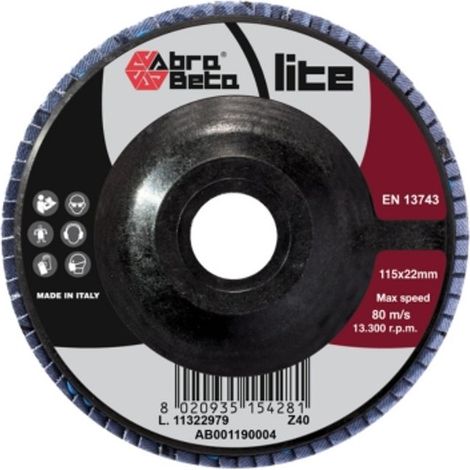 DISCHI ABRA BETA LAM.ZIRCONIO D115 GR120