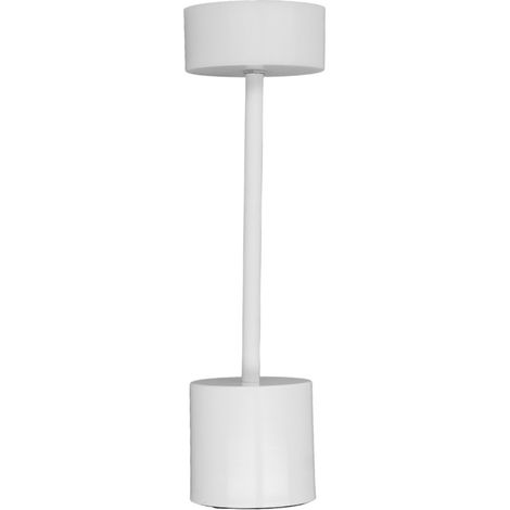Lampe de table sans fil, commande tactile, intensité lumineuse réglable en continu, 3 modes d'éclairage, batterie 2000 mAh, rechargeable par USB, lampe de bureau LED blanche pour chambre ou bureau (1/5)