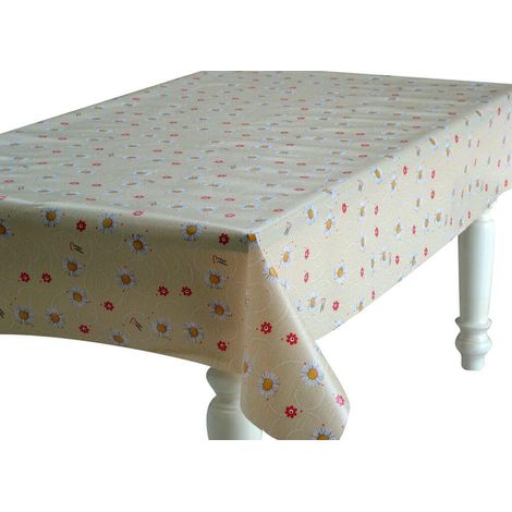 TOVAGLIA PVC FELPATA CM.140X140 FANTASIE VARIE