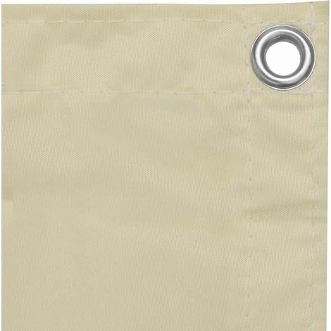Maison Exclusive - Toldo para balcón tela oxford crema 90x300 cm (1/5)