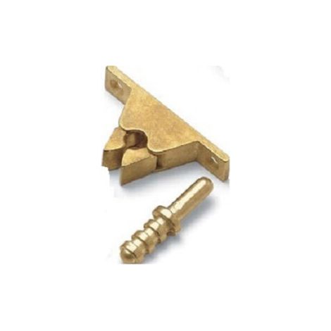 FERMAPORTA A PINZA OTTONATO- 50,0 pz